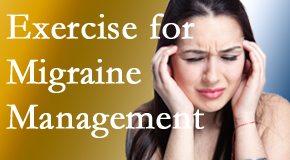 Pflugerville Wellness Center includes exercise into the chiropractic treatment plan for migraine relief.