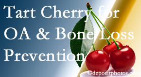 Pflugerville Wellness Center shares that tart cherries may enhance bone health and prevent osteoarthritis.