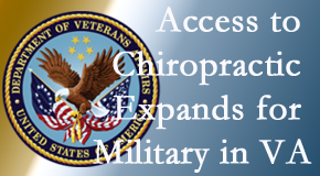 Pflugerville chiropractic care helps relieve spine pain and back pain for many locals, and its availability for veterans and military personnel increases in the VA to help more. 