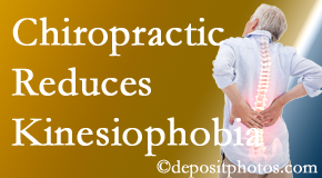 Pflugerville back pain patients who fear moving may cause pain – kinesiophobia – often get past that fear with chiropractic care at Pflugerville Wellness Center.