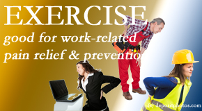 Pflugerville Wellness Center offers gentle treatment to reduce work-related pain and advice for preventing it. 