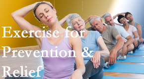 Pflugerville Wellness Center recommends exercise as a key part of the back pain and neck pain treatment plan for relief and prevention.