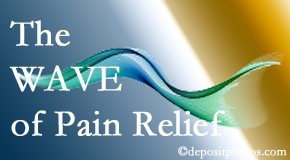 Pflugerville Wellness Center rides the wave of healing pain relief with our back pain and neck pain patients. 
