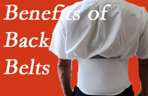Pflugerville Wellness Center uses the best of chiropractic care options to ease Pflugerville back pain sufferers’ pain, sometimes with back belts.