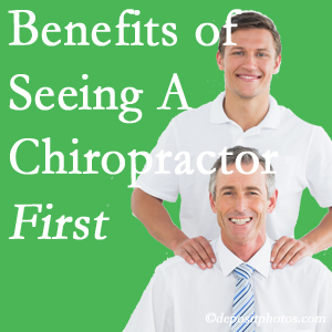 Getting Pflugerville chiropractic care at Pflugerville Wellness Center first may lessen the odds of back surgery need and depression.