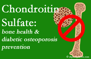 Pflugerville Wellness Center shares new research on the benefit of chondroitin sulfate for the prevention of diabetic osteoporosis and support of bone health.