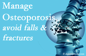 Pflugerville Wellness Center presents information on the benefit of managing osteoporosis to avoid falls and fractures as well tips on how to do that.