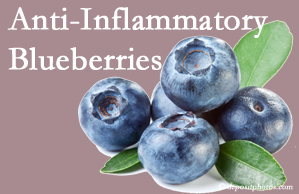 Pflugerville Wellness Center presents the powerful effects of the blueberry including anti-inflammatory benefits. 