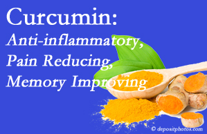Pflugerville chiropractic nutrition integration is important, especially when curcumin is shown to be an anti-inflammatory benefit.