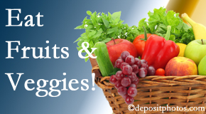 Pflugerville Wellness Center urges Pflugerville chiropractic patients to eat fruits and vegetables to decrease inflammation and potentially live longer.